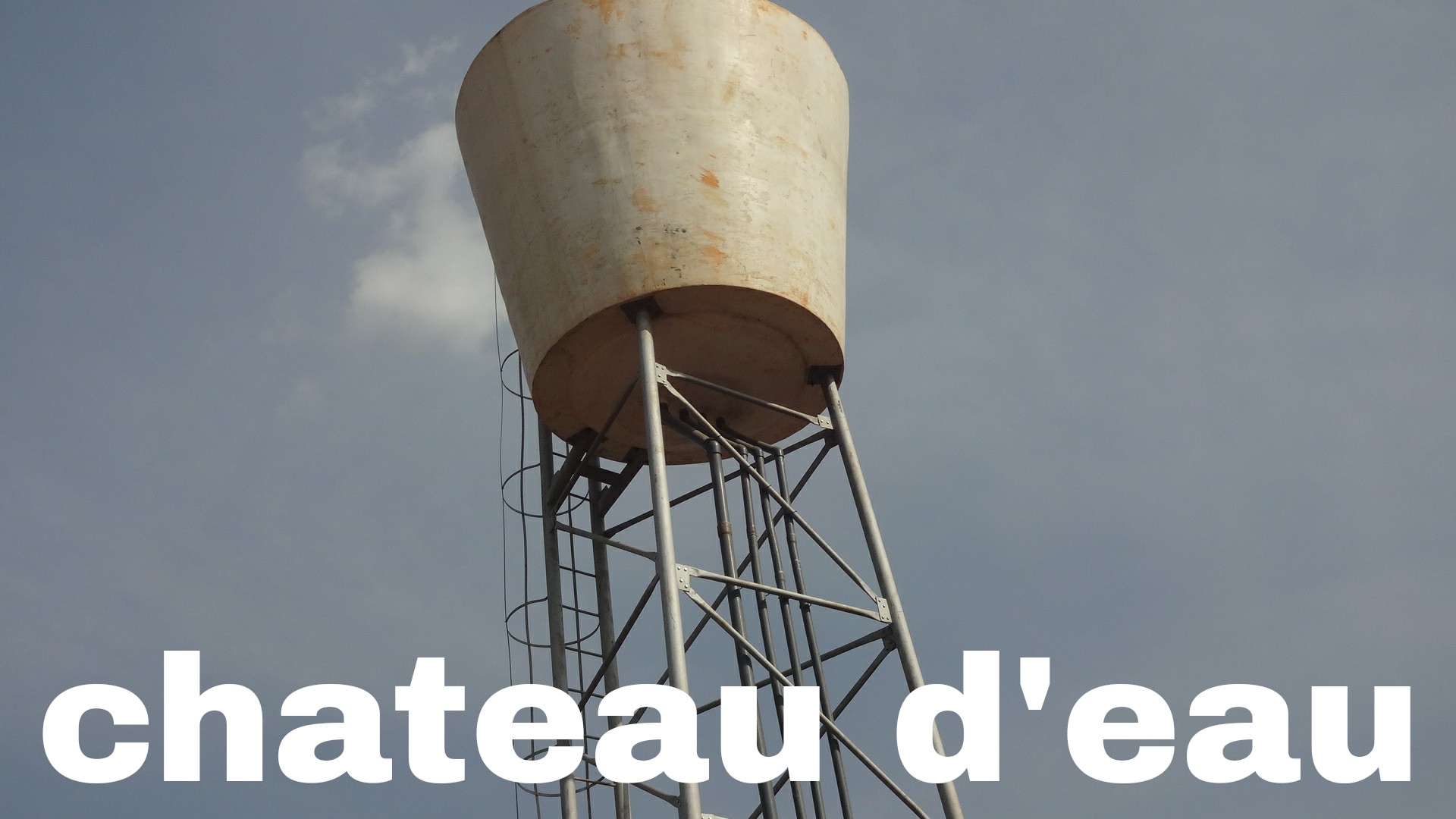 LE CHATEAU D'EAU DE FERENTELLA EST DESORMAIS FONCTIONNEL